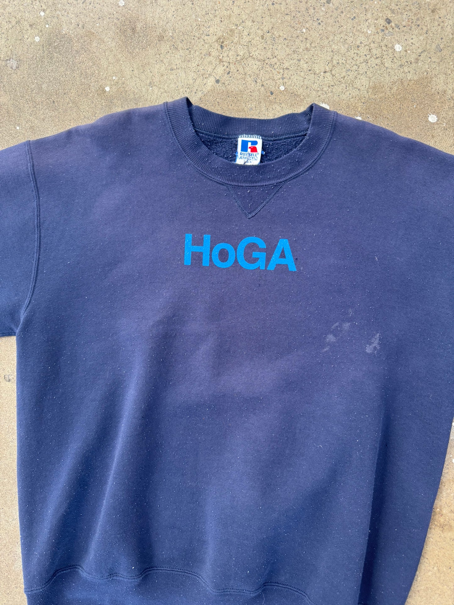 VINTAGE CREWNECK HoGA NAVY